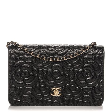 camellia chanel wallet|chanel camellia wallet on chain.